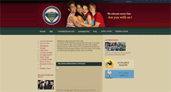 Desktop Screenshot of okiu-edu.org